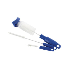 PetSafe emballage du kit Drinkwell montrant trois brosses ergonomiques