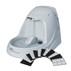 PetSafe vue avant de la fontaine avec grande capacité pour hydratation prolongée