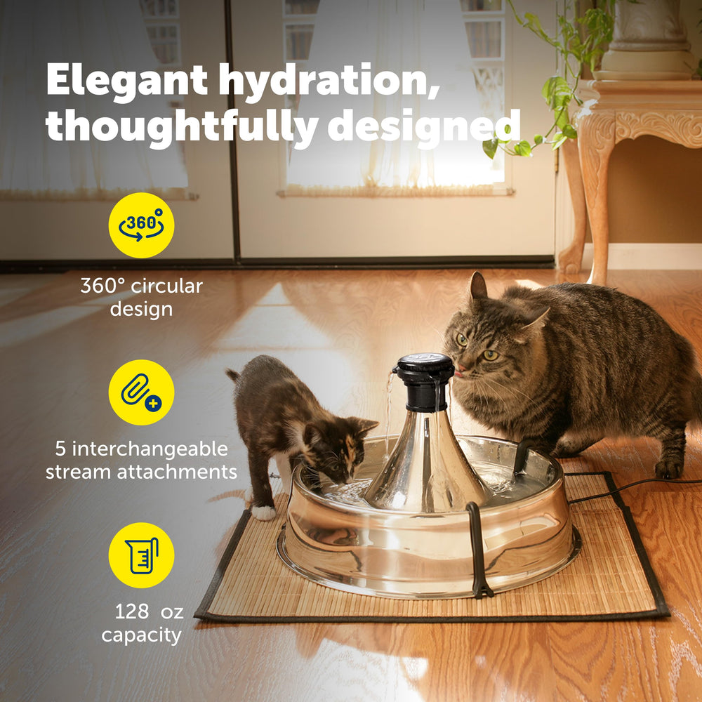 PetSafe ajustement des jets montrant embout réglable pour animaux