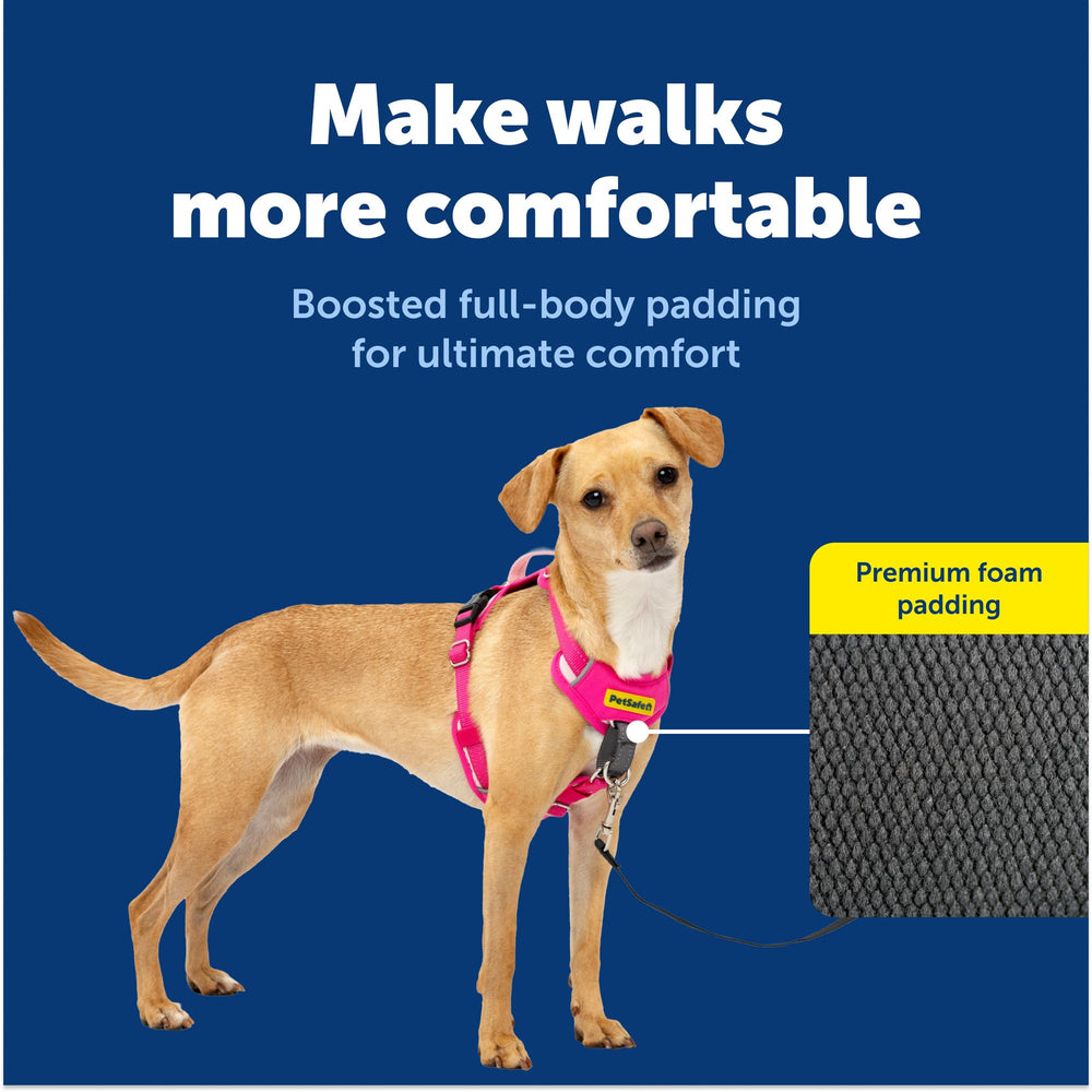 PetSafe détail de la boucle frontale martingale démontrant l’arrêt de la traction
