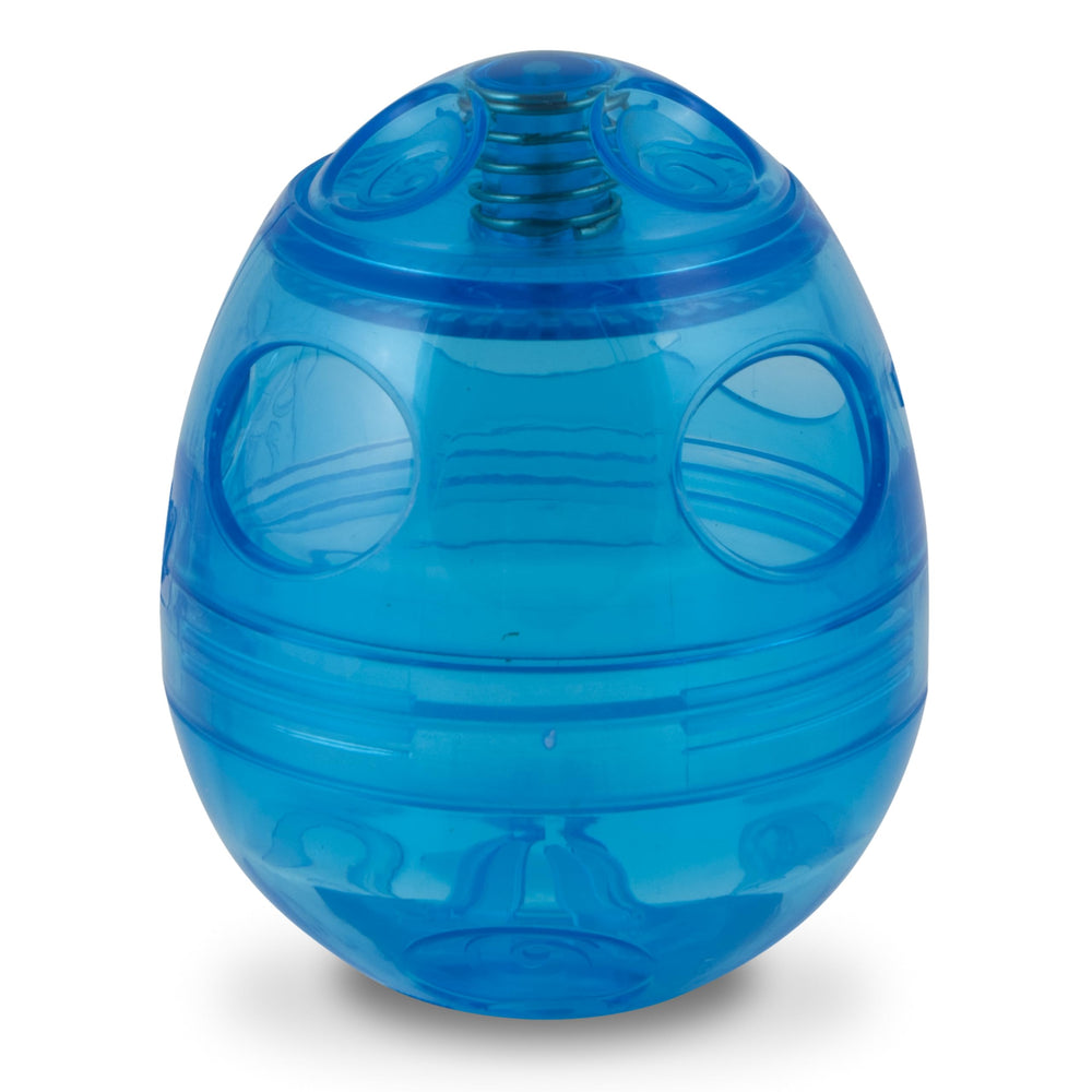 PetSafe vue avant de l'egg-cersizer montrant le design ludique et durable