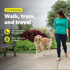 PetSafe détail de l'attache avant pour réduire les tiraillements et calmer la traction