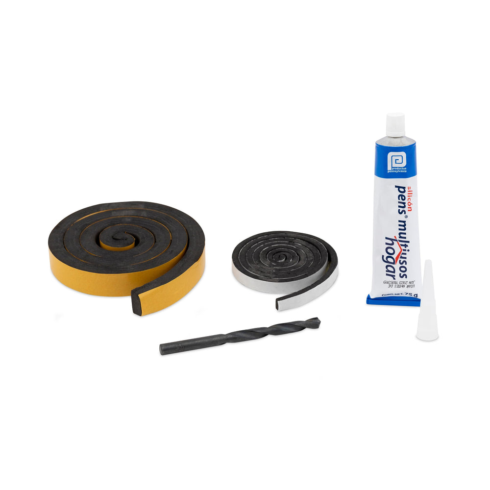 PetSafe emballage du kit complet montrant contenu et avantages d'étanchéité