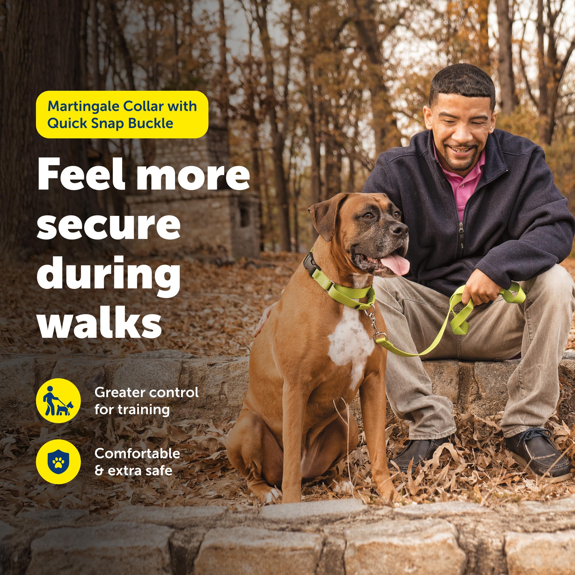 PetSafe boucle Quick-Snap pratique pour mise en place rapide
