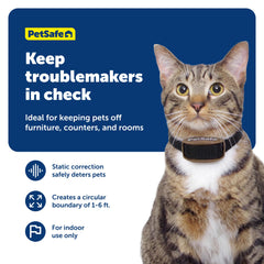 PetSafe comparaison taille du collier montrant ajustabilité pour toutes tailles