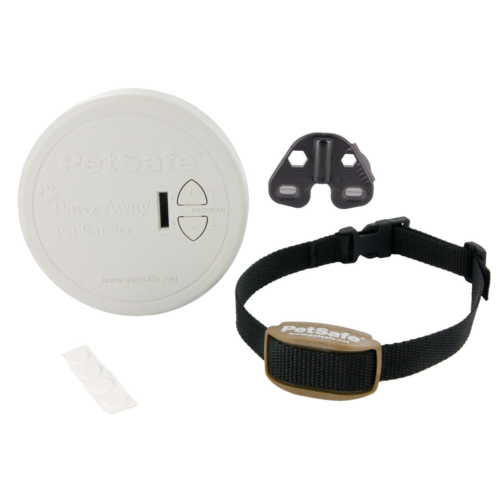 PetSafe émetteur face avant montrant format compact et installation simple