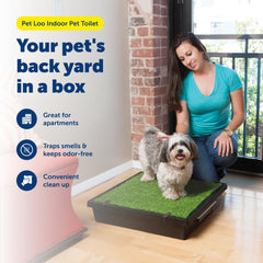 PetSafe gros plan sur le gazon synthétique pour aspect naturel et drainage