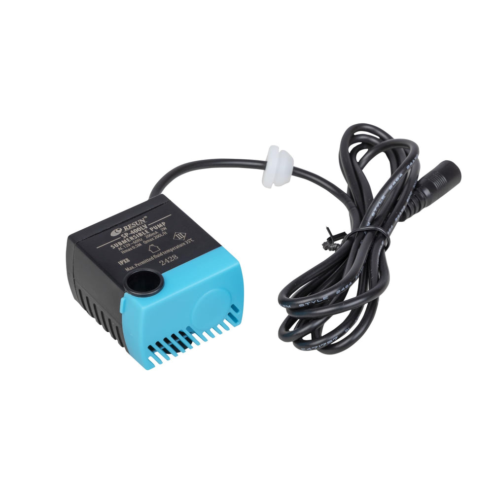 PetSafe pompe de rechange vue de face montrant design compact et fiabilité