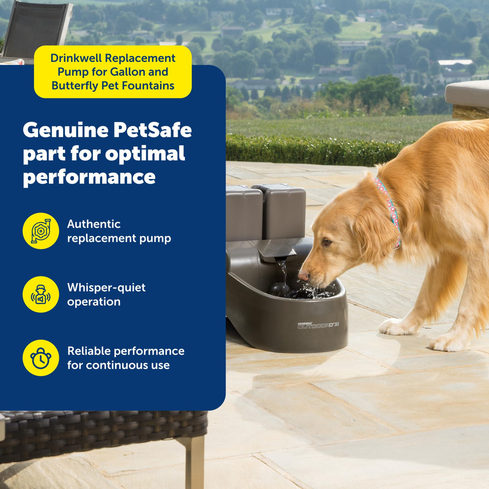 PetSafe grommet en silicone réduisant vibrations pour fonctionnement silencieux
