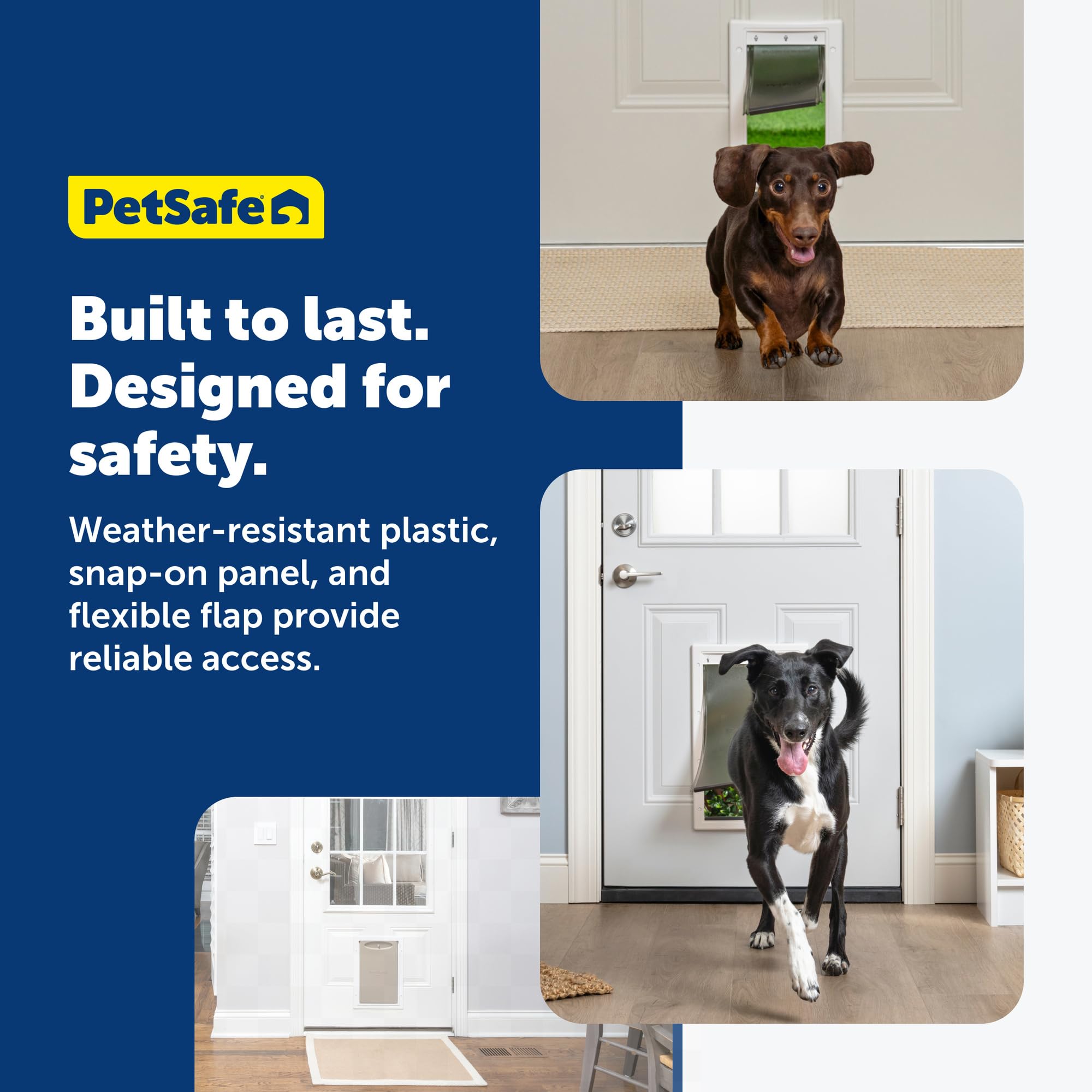 PetSafe panneau de fermeture amovible démontrant contrôle d'accès efficace