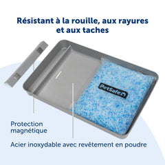 PetSafe affichage de l’écran magnétique qui aide à contenir les odeurs