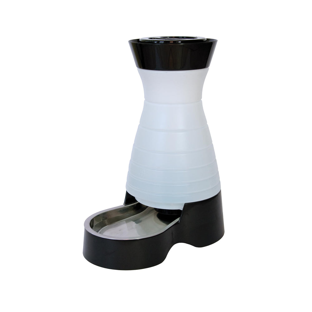 PetSafe station d'eau face avant montrant design stable et capacité