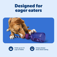 PetSafe Tug-A-Jug utilisé par un chien actif pour stimuler l’activité