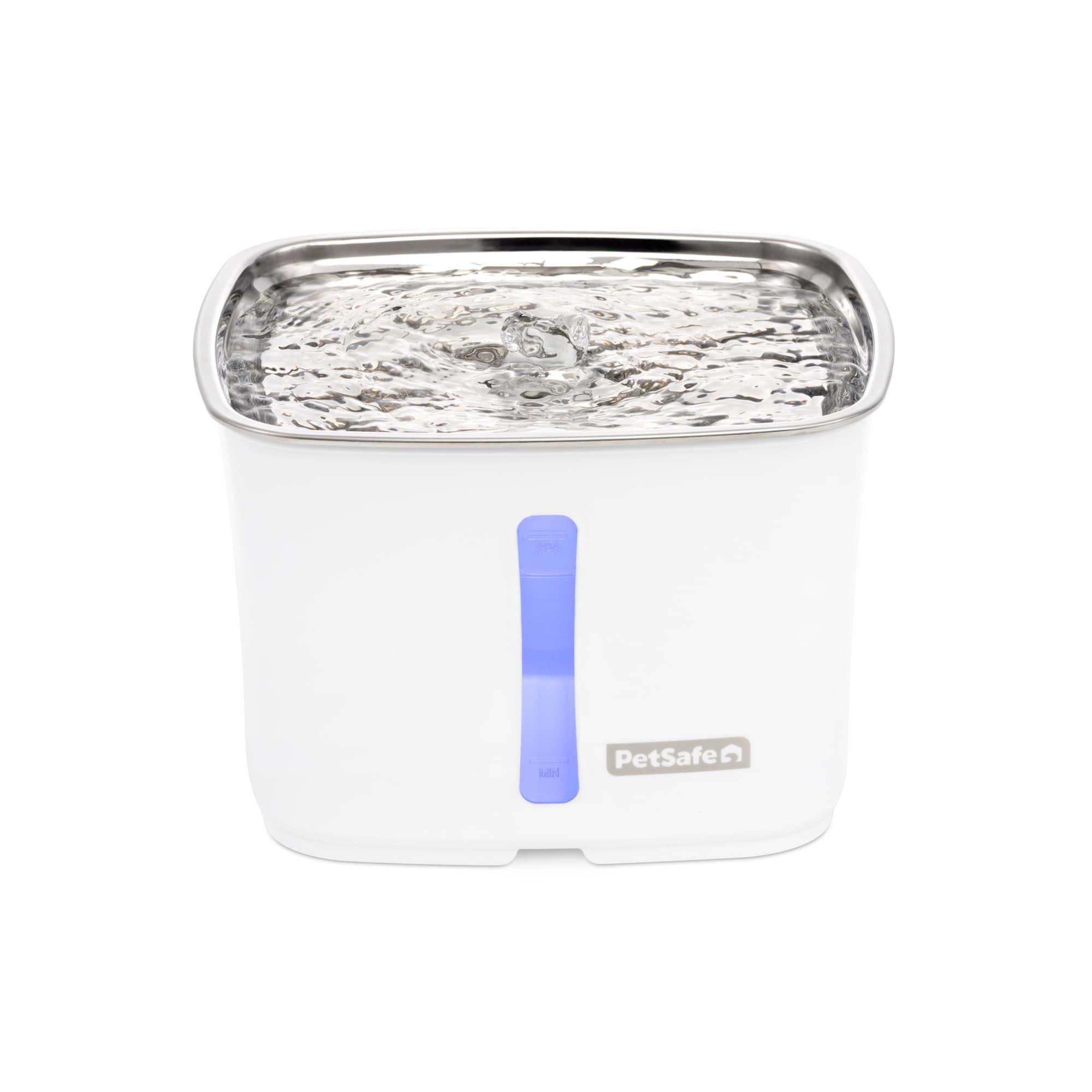 PetSafe Viva Pet fontaine face avant montrant design moderne et gain de fraîcheur