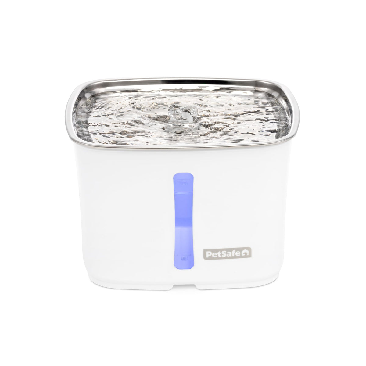 PetSafe Viva Pet fontaine face avant montrant design moderne et gain de fraîcheur