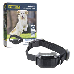 Collier PetSafe YardMax face avant montrant design robuste pour sécurité extérieure