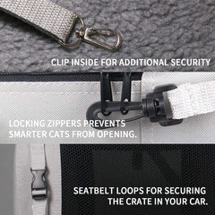 Petseek armature métallique intérieure offrant maintien et protection
