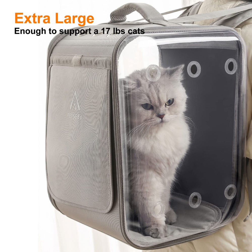 Petseek intérieur spacieux permettant à l'animal de se tenir confortablement