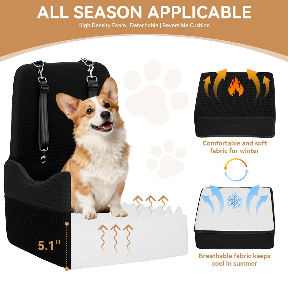 Petsfit coussin réversible polaire et mesh pour confort saisonnier