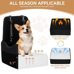 Petsfit coussin réversible polaire et mesh pour confort saisonnier