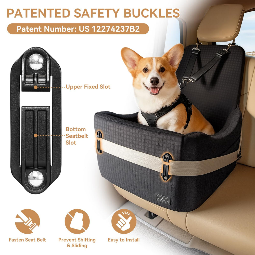 Petsfit boucle brevetée visible offrant ancrage sécurisé