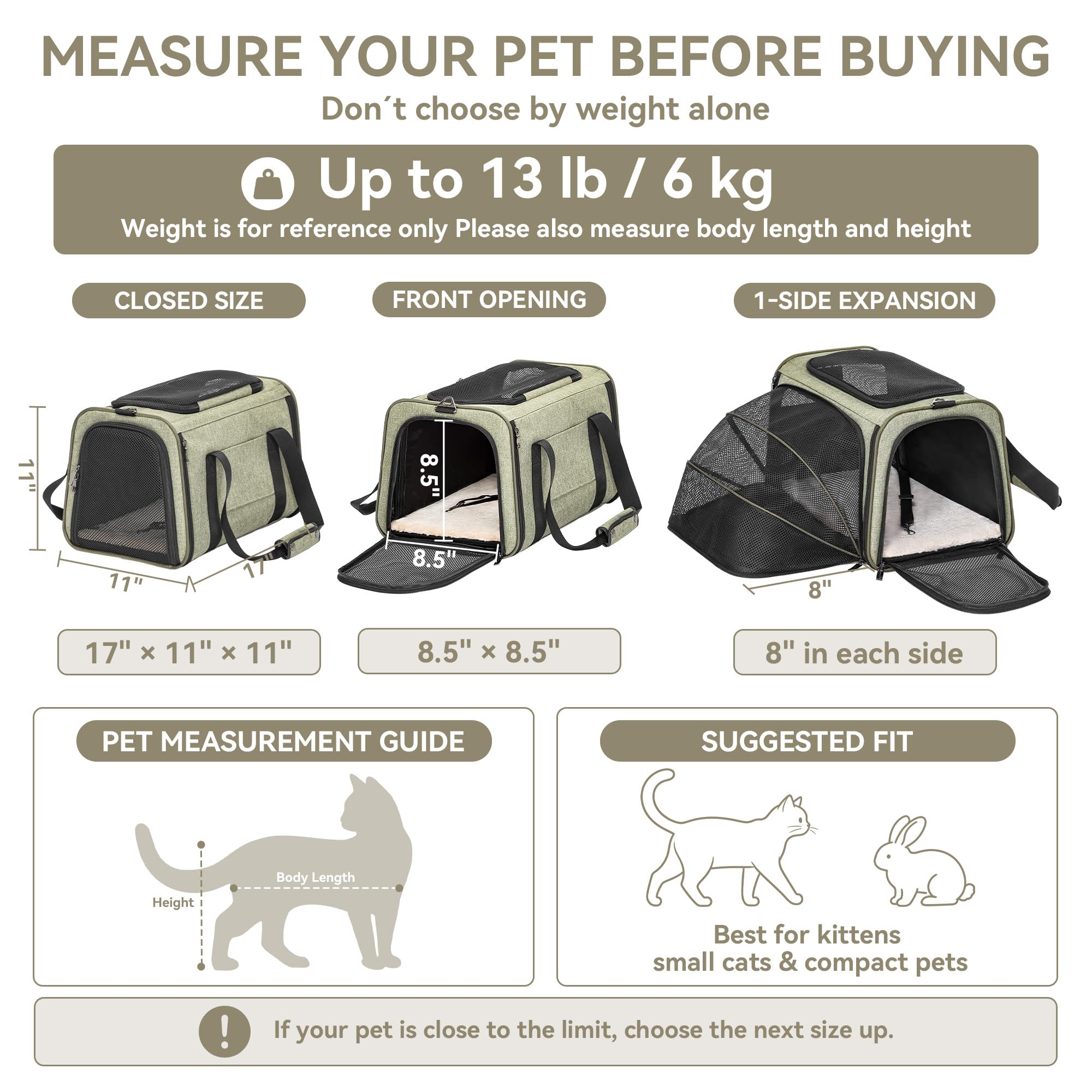 Petsfit extension ouverte montrant espace supplémentaire et confort pour chat
