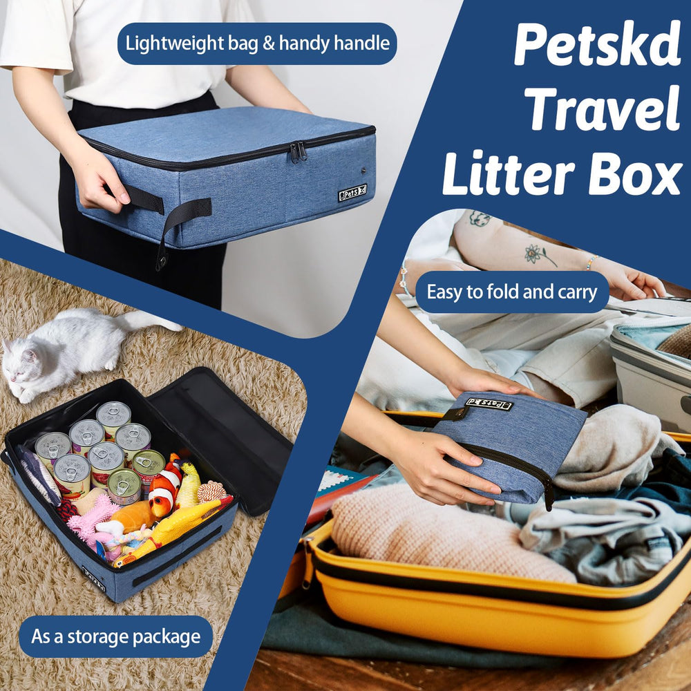 Petskd accessoires inclus pelle, rouleau de sacs et bol pour plus de praticité