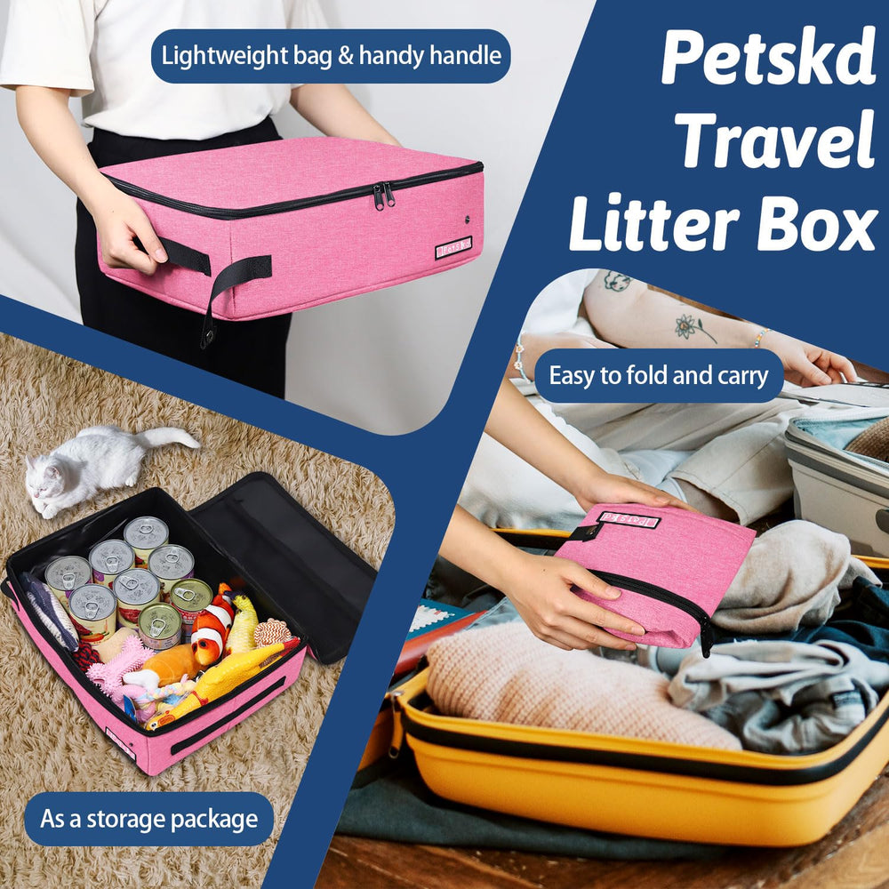 Petskd ensemble accessoires pelle sacs et gamelle pour nettoyage rapide