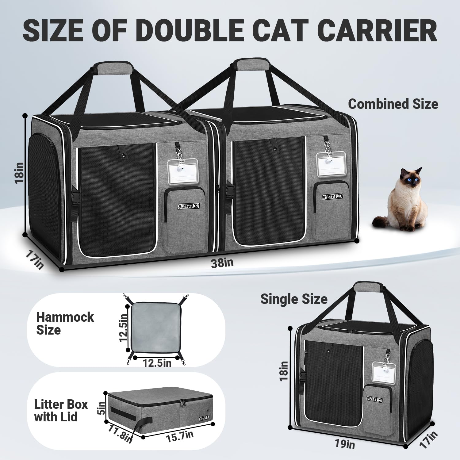 Petskd gros plan mesh anti-griffes assurant ventilation optimale et visibilité pour le chat