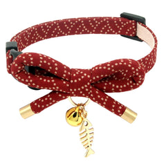 PetSoKoo collier face avant rouge élégant offrant confort