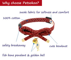 PetSoKoo zoom sur nœud papillon stylé et finition soignée