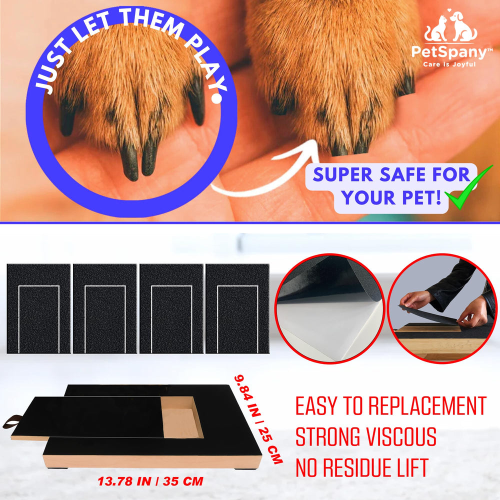 Petspany pose sur planche en bois assure alignement parfait et adhérence solide