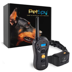 PetSpy collier face avant montrant design robuste et ajustement sûr