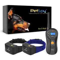 PetSpy collier face avant montrant design robuste et facilité d’usage
