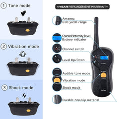 PetSpy récepteur gros plan électrodes pour ajustement sûr et précis