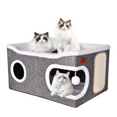 PETTDATE face avant du condo montrant design et rangement pratique