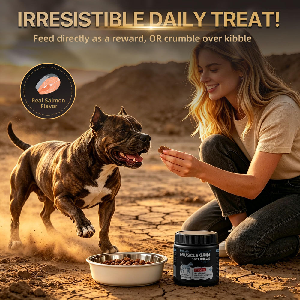 PETTERM chew émietté sur croquettes pour augmenter appétit et calories