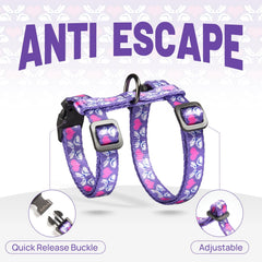 PetThem anneau D inox et laisse pour attache solide et durable