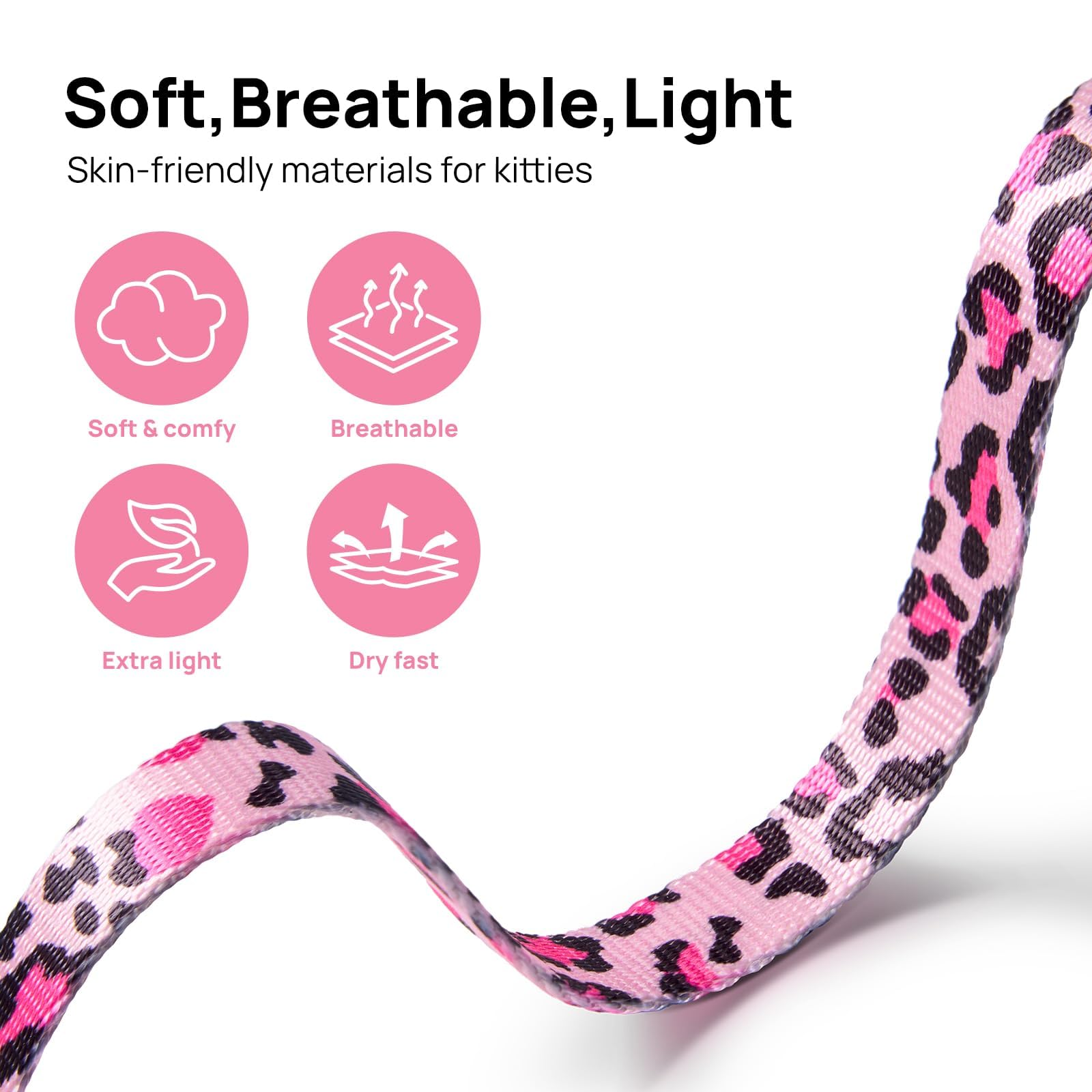 PetThem tissu respirant en gros plan pour confort et protection du pelage
