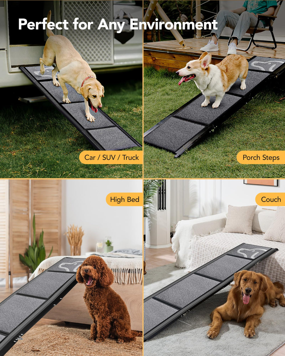 PetThem rampe en contexte de voyage rendant les sorties plus pratiques