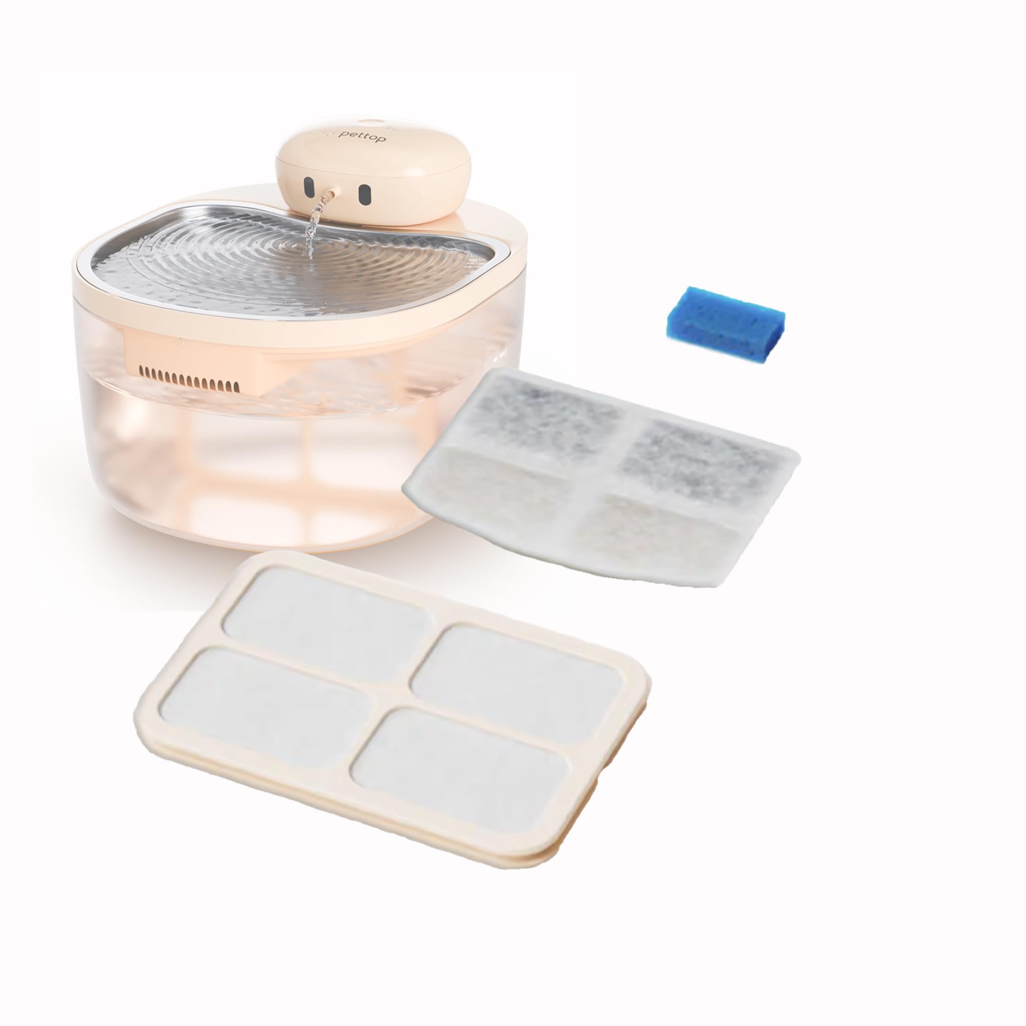 PetTop fontaine Little Octopus vue avant montrant design et accessibilité