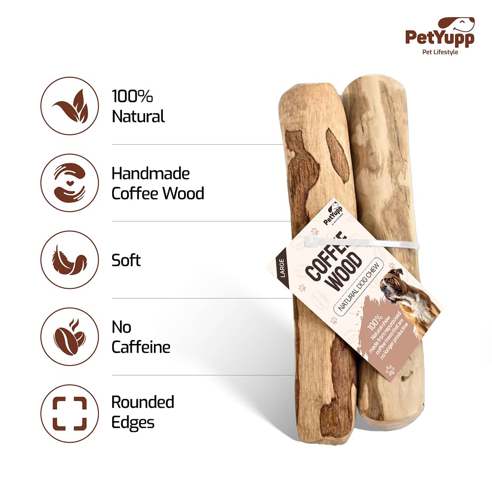 PetYupp bâton en bouche de chien grand apportant occupation saine