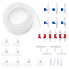 pewyoke tuyau translucide 25ft montrant la longueur et l'usage pratique