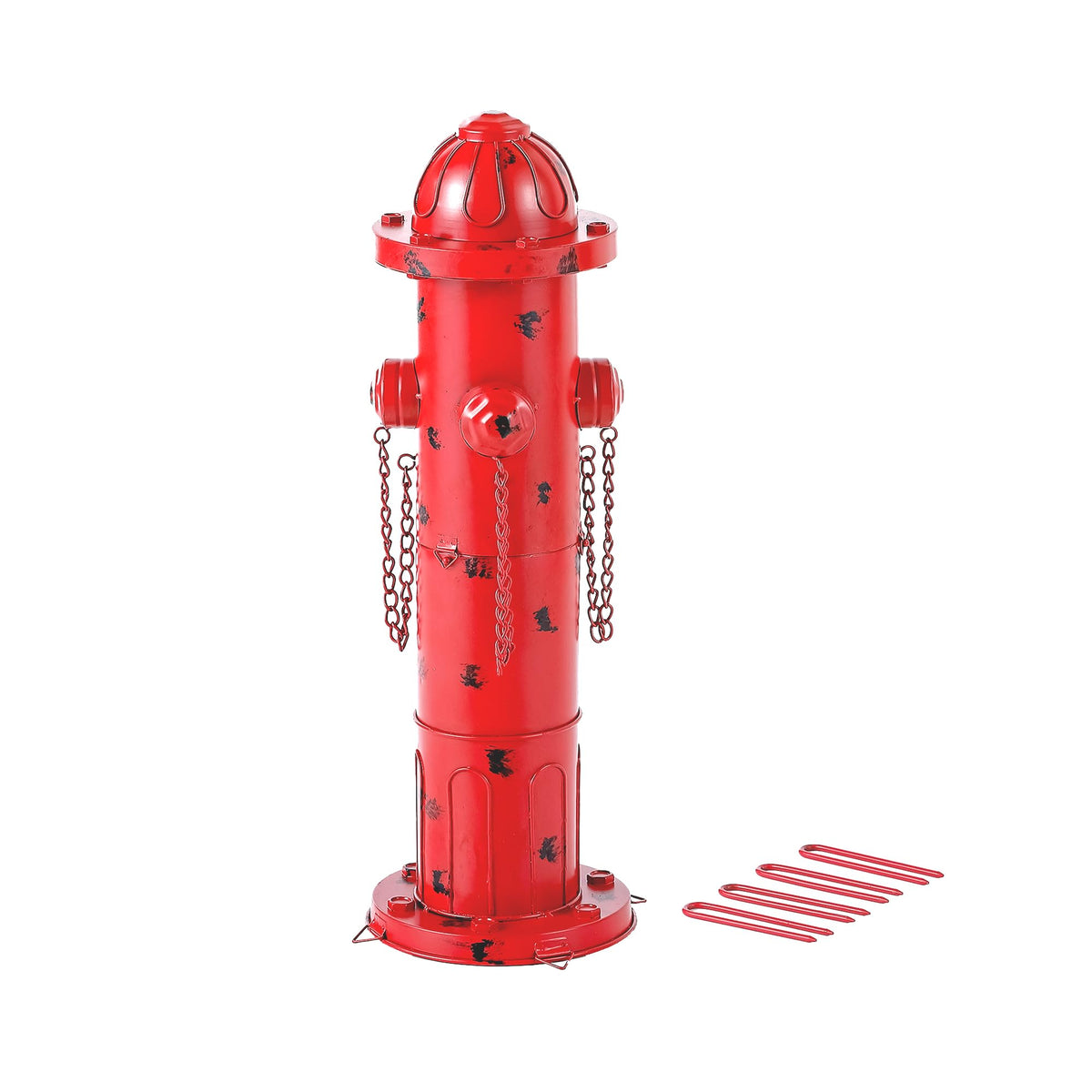 Phaxth hydrant métallique face avant montrant stabilité et design vintage
