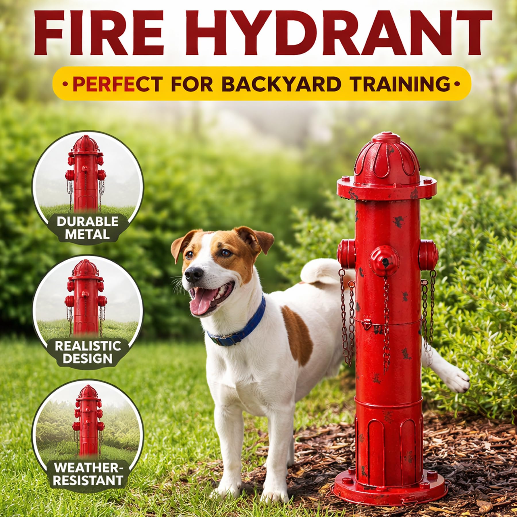 Phaxth hydrant bourré de sable pour poids supplémentaire et stabilité
