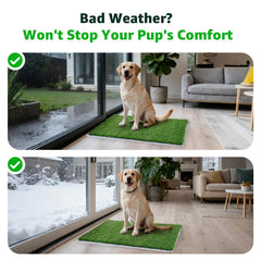 PICK FOR LIFE tapis placé dans un bac plastique pour protection du sol