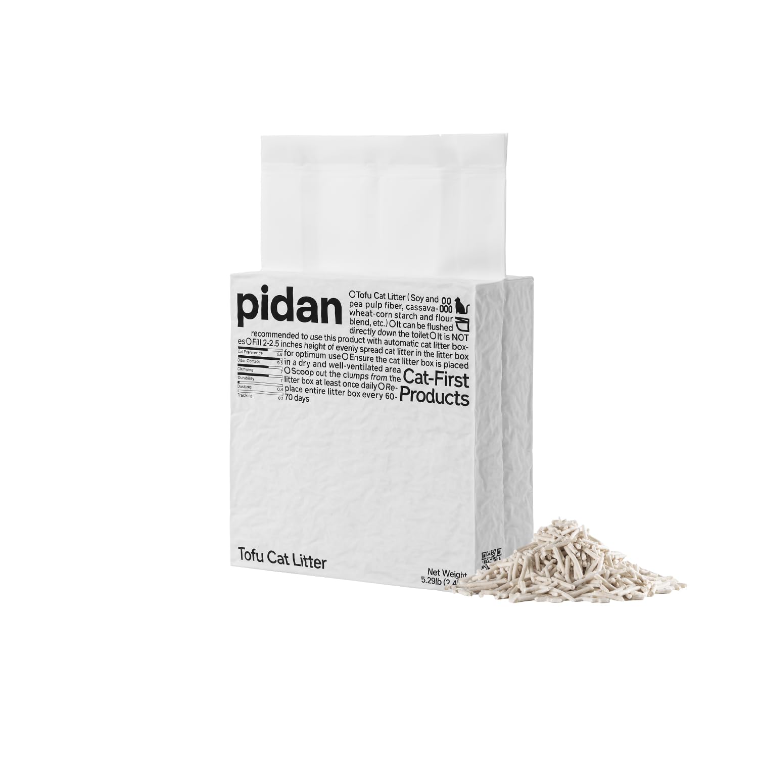 pidan emballage avant montrant le pack 2 et avantage écologique