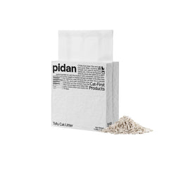 pidan emballage avant montrant le lot de 4 sacs et l'avantage naturel