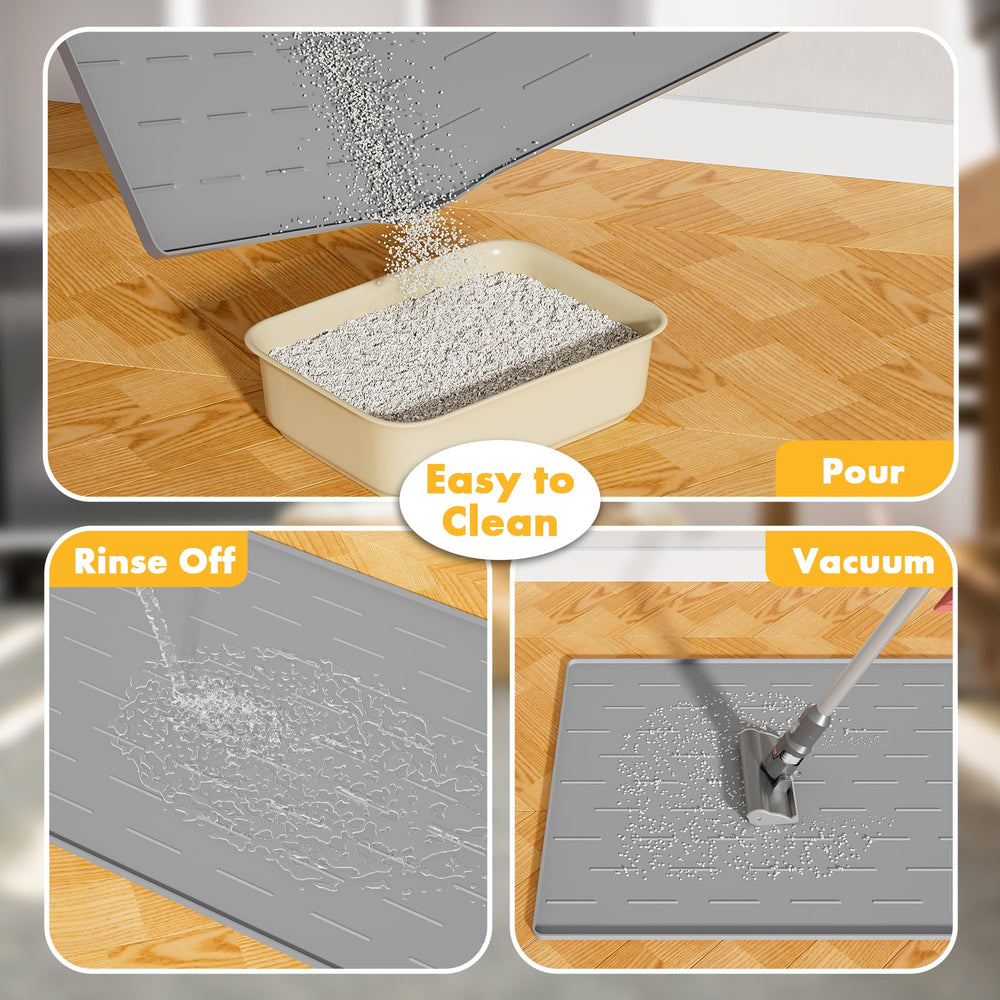 Pieviev tapis en usage avec chat réduit dispersion et salissures