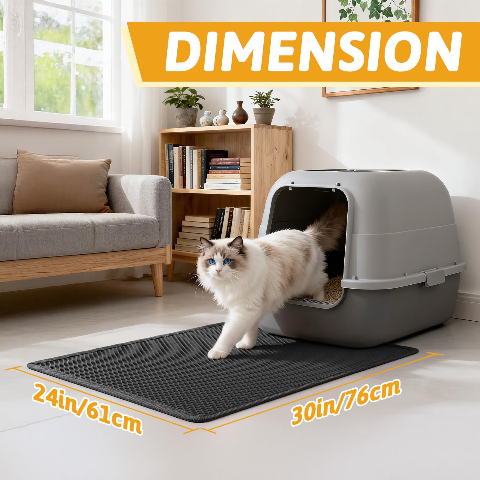 Pieviev gros plan texture EVA douce protège les pattes du chat